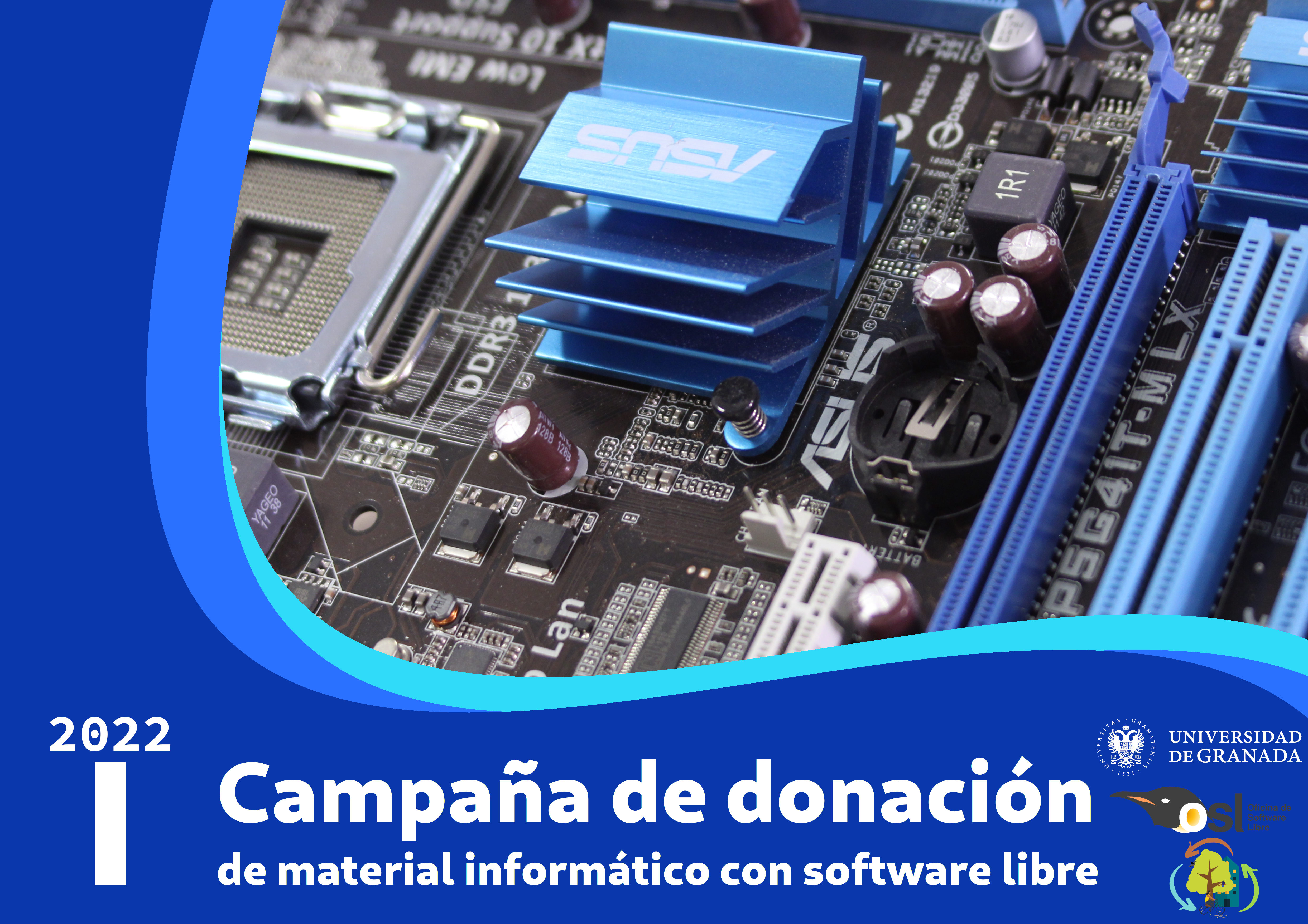 I Campaña de donación de material informático con Software Libre 2022