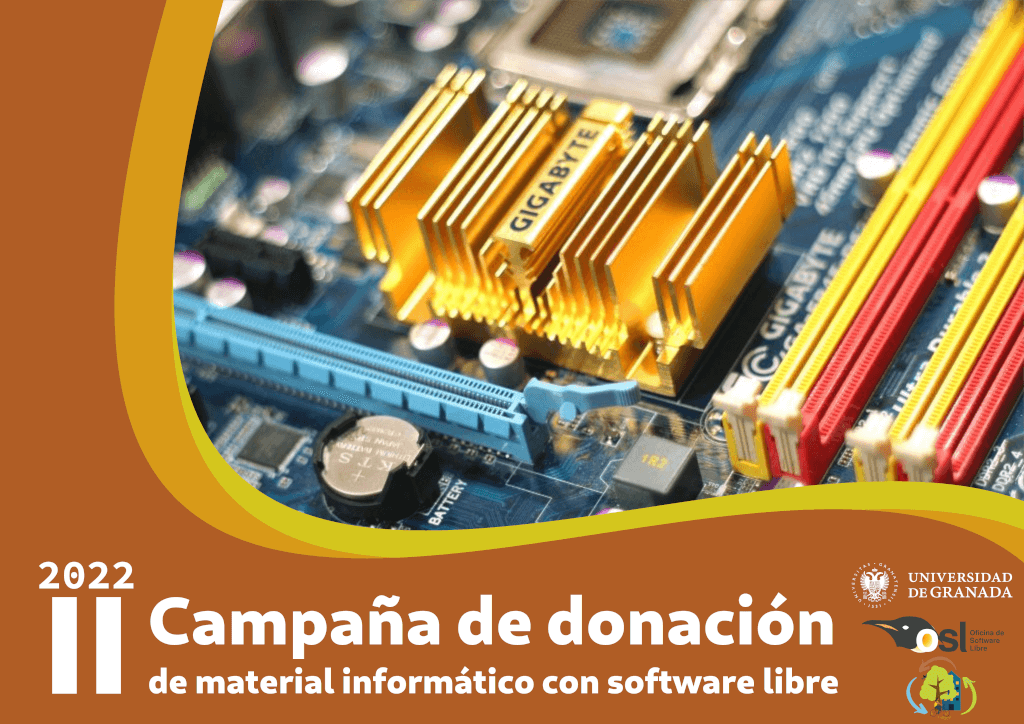 II Campaña de donación de material informático con Software Libre 2022
